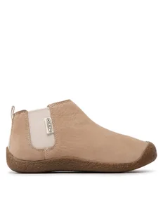 Keen Sztyblety Mosey Chelsea Leather 1026453 Beżowy - Botki damskie - miniaturka - grafika 1