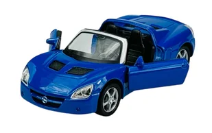 WELLY 2001 OPEL SPEEDSTER NIEBIESKI 1:34 42332 - Samochody i pojazdy dla dzieci - miniaturka - grafika 1