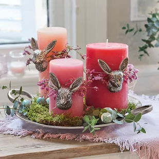 Świeca, zestaw 3 szt. Pretin - Świece - miniaturka - grafika 1