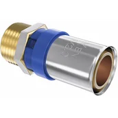 Łączniki, trójniki, kształtki - Mexen PEX-P złączka zaciskowa, zaprasowywana PEX redukcja 25 x 3/4 GZ - W97123-2534M-00 - miniaturka - grafika 1