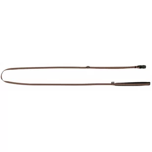 Kerbl Smycz taśmowa GoLeyGo z Adapterem brązowa 10mm x 140-200cm,S max.15kg - Smycze dla psów - miniaturka - grafika 1