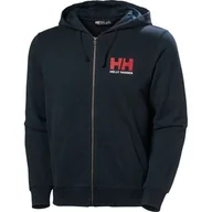 Bluzy męskie - Bluza męska HH Logo Full Zip Hoodie 2.0 Helly Hansen - miniaturka - grafika 1