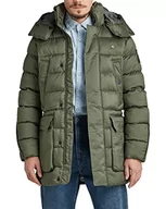 Płaszcze męskie - G-STAR RAW Męski płaszcz parka G-Whistler Pdd HDD, Zielony (lt hunter D199-8165), XL - miniaturka - grafika 1