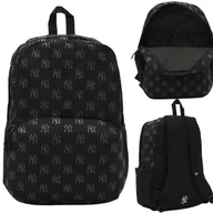 Plecaki - Plecak Czarny Do Szkoły Na Siłownie New Era MLB New York 21L Oryginalny - miniaturka - grafika 1