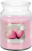 Świece - Bispol świeca zapachowa duża Love - miniaturka - grafika 1