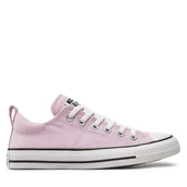 Trampki damskie - Trampki Converse Chuck Taylor All Star Madison A07576C Fioletowy - miniaturka - grafika 1