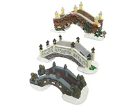 Ozdoby bożonarodzeniowe - Figurka Dekoracyjna Mostek Świąteczny 3 Wzory - miniaturka - grafika 1