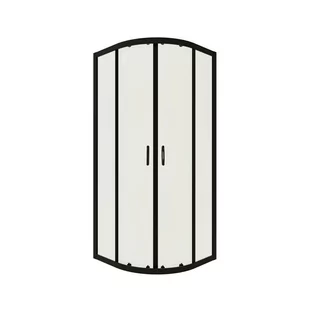 Kabina prysznicowa Kama Black 80 X 80 X 183 Liveno - Kabiny prysznicowe - miniaturka - grafika 1