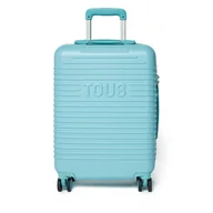 Walizki - Walizka kabinowa TOUS Maleta Tous Travel 2002129238 Turkusowy - miniaturka - grafika 1