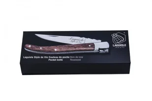 Nóż kieszonkowy Laguiole Luxury Line Rosewood - Noże - miniaturka - grafika 2