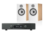 Zestawy stereo - Hegel H95 (czarny) + 606 S3 (dąb) - miniaturka - grafika 1