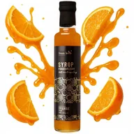Syropy i koncentraty owocowe - Syrop o smaku pomarańczowym 250 ml pomarańczowy do herbaty oranżady - miniaturka - grafika 1