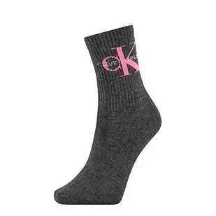 Calvin Klein Skarpety damskie, antracyt, Rozmiar Uniwersalny - Skarpetki damskie - miniaturka - grafika 1