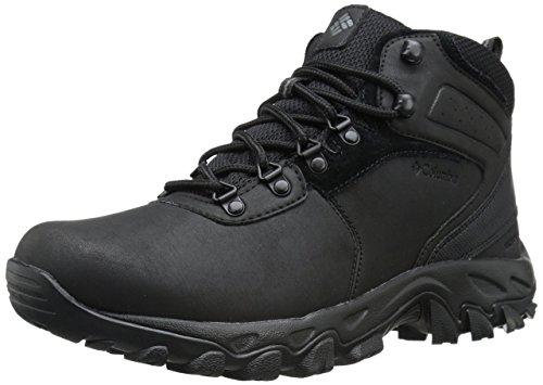 Columbia Męskie buty trekkingowe Newton Ridge Plus Ii - szerokie buty, średnie, Wielokolorowa czarna czarna - 40 EU