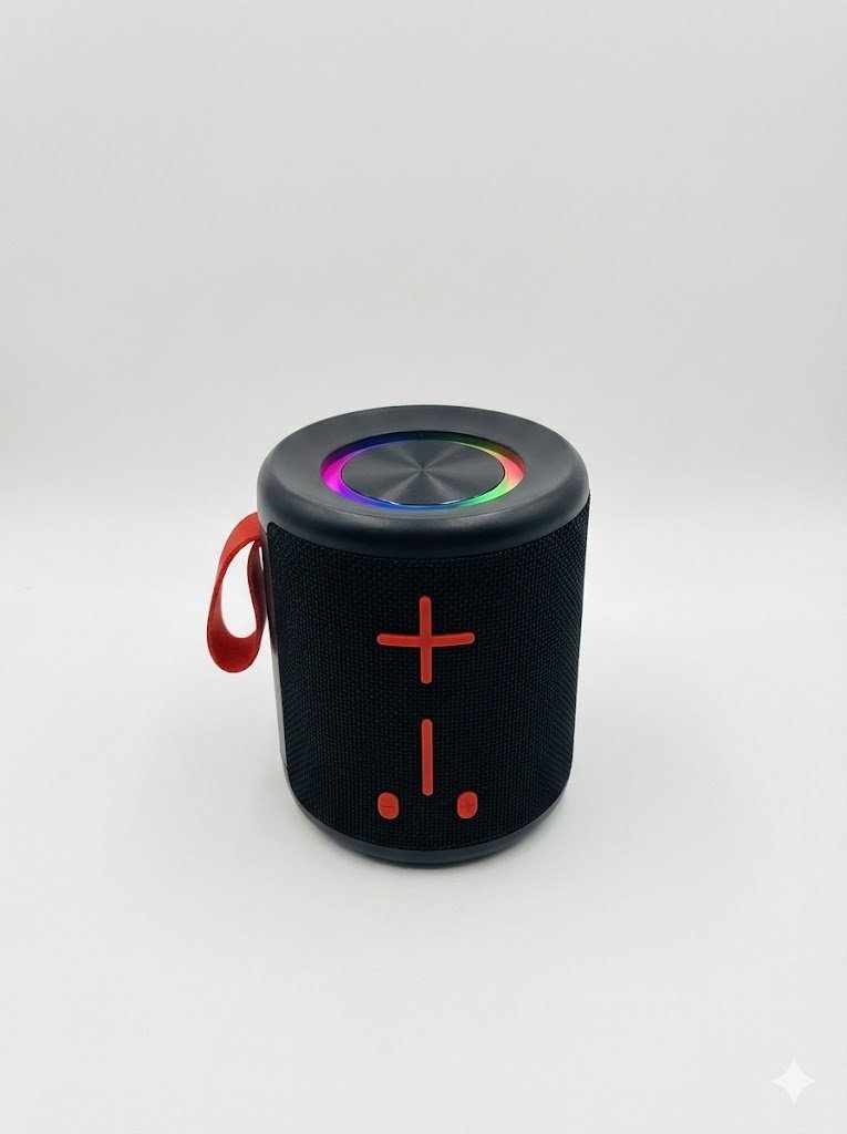 Głośnik Bluetooth Okop KP-831 Czarny 10W. Przenośny, Bezprzewodowy, Bas.