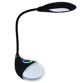 Lampy stojące - Ideus Lampa biurkowa BOA 04001 stojąca LED 6W 4000K czarna 04001 - miniaturka - grafika 1