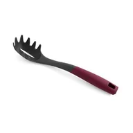 Przybory do gotowania - Łyżka do makaronu 33 cm bordowo-szary - miniaturka - grafika 1