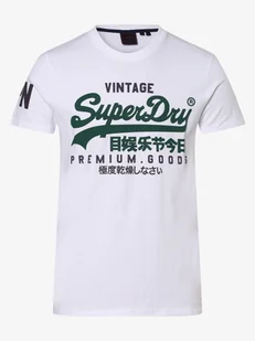 Superdry - T-shirt męski, biały - Koszulki męskie - miniaturka - grafika 1