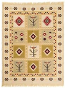 Dywany - Dywan KILIM GOLD boho dwustronny - miniaturka - grafika 1