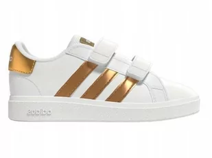 BUTY dziecięce ADIDAS GRAND COURT GY2576 rzepy 26 - Buty dla dziewczynek - miniaturka - grafika 1