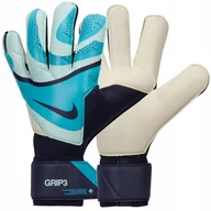 Piłka nożna - Rękawice Nike Grip3 FB2998-420 niebieski 7 - miniaturka - grafika 1