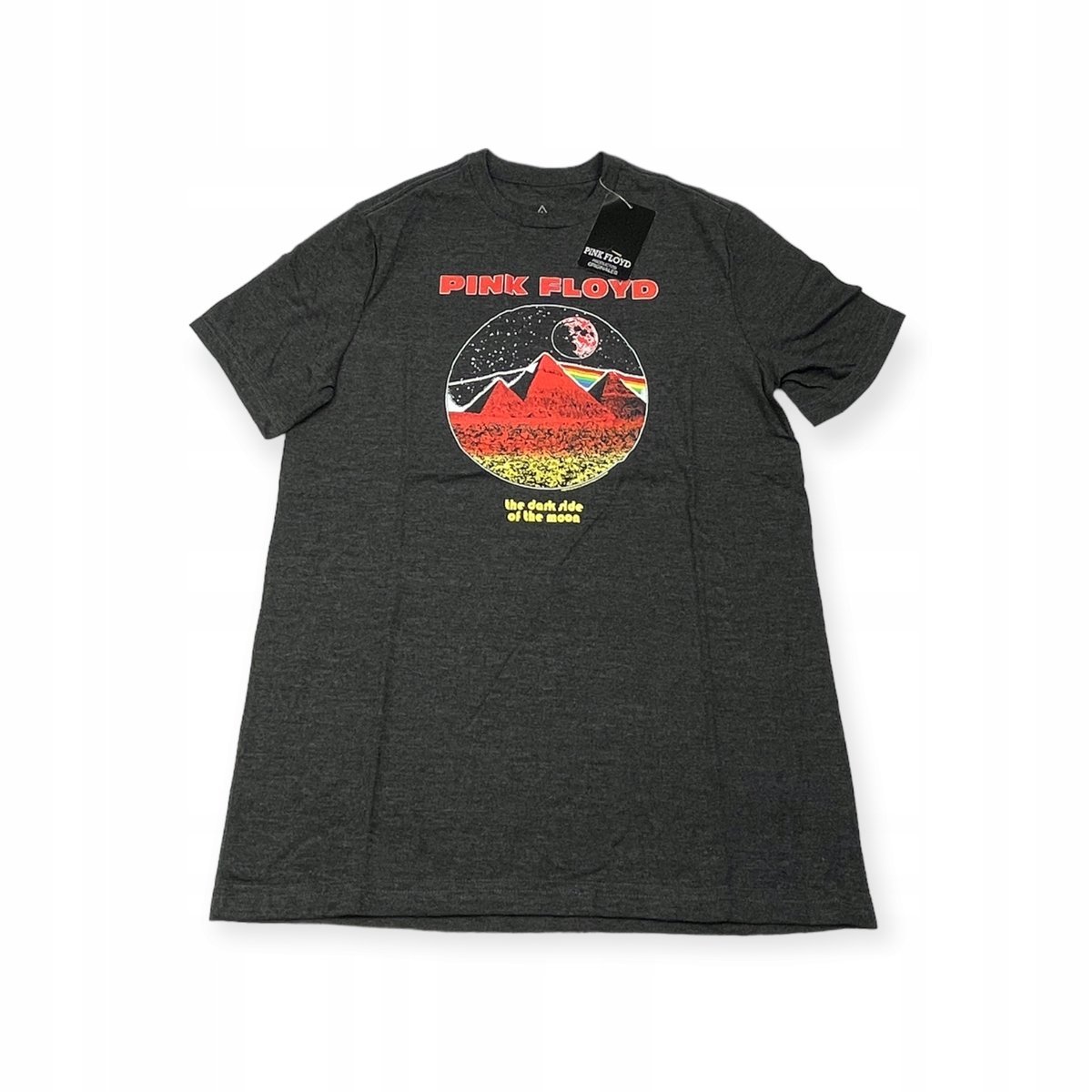 Koszulka T-shirt męski okrągły dekolt Pink Floyd XS