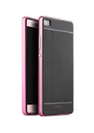 Etui i futerały do telefonów - IPAKY HYBRID Huawei P8 różowy - miniaturka - grafika 1