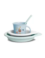 Zestawy naczyń dla dzieci - Suavinex Zestaw obiadowy 6+ Forest chłopiec - miniaturka - grafika 1