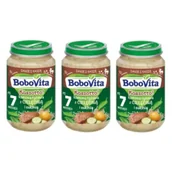 Dania dla dzieci - BoboVita Kaszotto! Komosa ryżowa z cielęciną i cukinią po 7 miesiącu Zestaw 3 x 190 g - miniaturka - grafika 1
