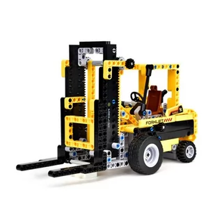 Klocki konstrukcyjne technic Wózek widłowy BUILDERS 5352 - Klocki - miniaturka - grafika 1