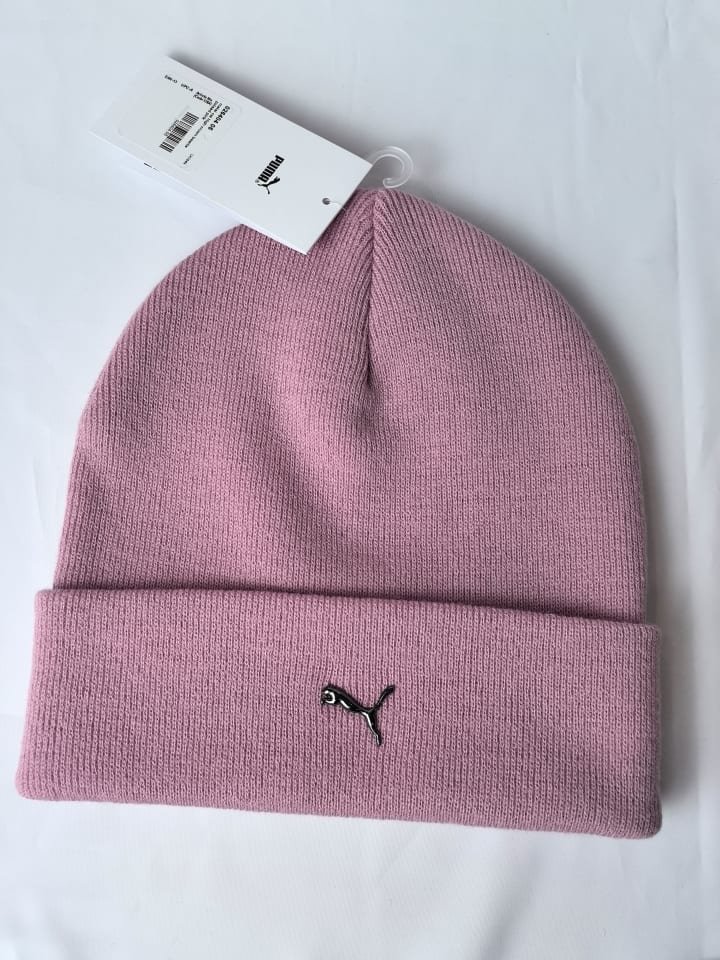 Puma Czapka beanie w kolorze jasnoróżowym