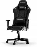 Fotele i krzesła biurowe - DXRacer krzesło dla graczy Prince P132 czarne nowe - miniaturka - grafika 1