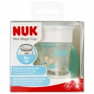 Kubki dla dzieci - NUK KUBEK 160ml 6m+ MAGIC NIEKAPEK USTNIK 360 Z UCHWYTAMI DO NAUKI PICIA - miniaturka - grafika 1