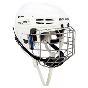 Kask hokejowy Bauer  IMS 5.0 II Combo White Senior L - Hokej - miniaturka - grafika 1