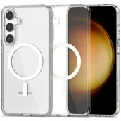 Etui i futerały do telefonów - Etui TECH-PROTECT Flexair Hybrid Magsafe do Samsung Galaxy S24 Przezroczysty - miniaturka - grafika 1