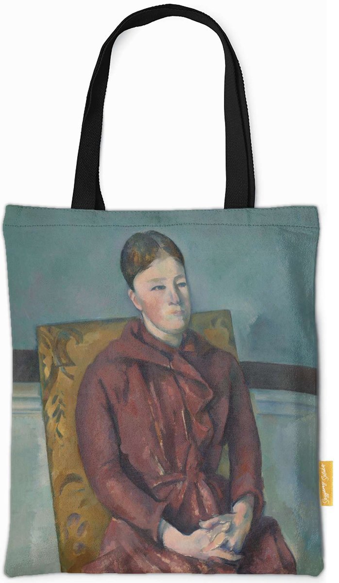 Torba na ramię Madame Cezanne w żółtym fotelu Paul Cezanne-ONE SIZE