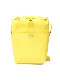 Torebki damskie - Calvin Klein Torebka Ck Must Bucket Bag Sm K60K609124 Żółty - grafika 1