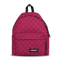 Plecaki - Eastpak Padded Pak'r Plecak na co dzień, 40 cm, Wine Silver Dots, Taglia unica, Eastpak PADDED PAK'R Dots Wine Silver Backpacks - miniaturka - grafika 1