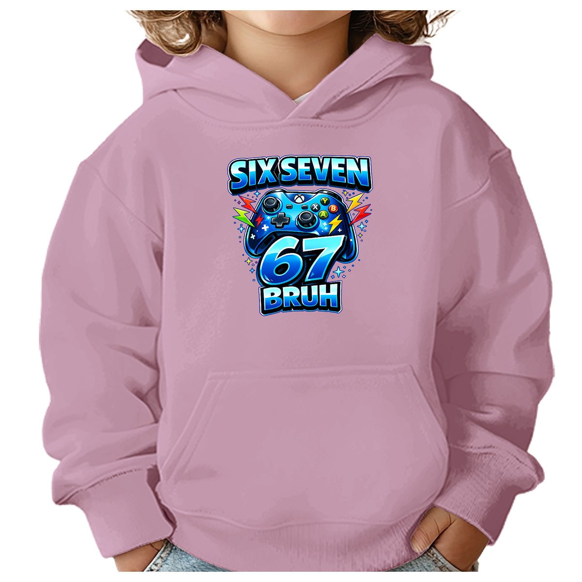 BLUZA DZIECIĘCA 67 SIX SEVEN VIRAL GAMER BRUH 110-116 CHŁOPIĘCA DZIEWCZĘCA