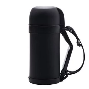 Pojemny termos UPOMINKARNIA Picnic Amigo 1200 ml Czarny - Termosy - miniaturka - grafika 1