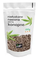 Suplementy naturalne - Hemp Center Nasiona konopi 250g Niełuskane siemię konopi - miniaturka - grafika 1