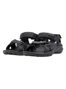 Jack Wolfskin Sandały "Lakewood Ride" w kolorze antracytowym - Sandały męskie - miniaturka - grafika 1