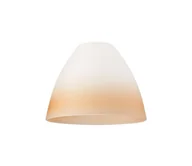 Oprawy, klosze i abażury - Klosz zamienny E27 100x130 mm pomarańczowy - miniaturka - grafika 1