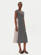 Sukienki - Marella Sukienka letnia Scopa 2513221362200 Czarny Regular Fit - miniaturka - grafika 1