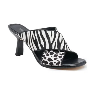 Michael Kors Skórzane klapki GIDEON - Klapki i japonki damskie - miniaturka - grafika 1