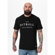 Koszulki męskie - Koszulka bawełniana sportowa t-shirt dla dorosłych Garment Washed USA Cal - miniaturka - grafika 1