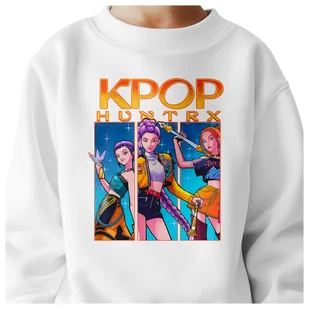 BLUZA DZIECIĘCA K-POPOWE ŁOWCZYNIE DEMONÓW HUNTRIX 146-152 BAWEŁNIANA - Bluzy dla dziewczynek BLUZA DZIECIĘCA K-POPOWE ŁOWCZYNIE DEMONÓW HUNTRIX 146-152 BAWEŁNIANA - Bluzy dla dziewczynek - miniaturka - grafika 1