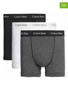 Majtki męskie - Calvin Klein Bokserki (3 pary) w kolorze czarnym i białym - grafika 1