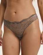Majtki damskie - Majtki stringi VIVIAN Esotiq jasny brąz L - miniaturka - grafika 1