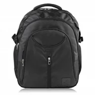 Plecaki - Plecak Męski Wodoodporny Czarny Pojemny Do Pracy Paolo Peruzzi T-103-Bl - Empik - miniaturka - grafika 1